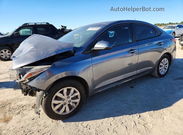 3KPC24A30JE014514 2018 HYUNDAI ACCENT Silver Przód lewy
