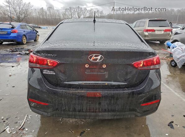 3KPC24A30KE042847 2019 HYUNDAI ACCENT Black უკანა ხედი