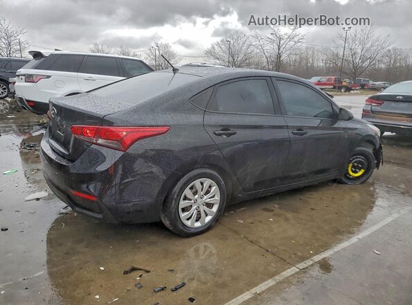 3KPC24A30KE042847 2019 HYUNDAI ACCENT Black უკანა მარჯვენა