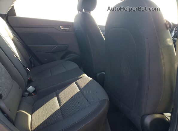 3KPC24A30KE071684 2019 HYUNDAI ACCENT Белый Вид задних сидений