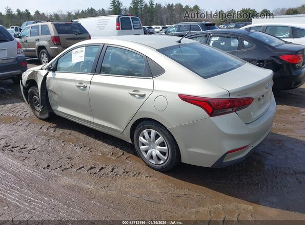 3KPC24A31KE050892 2019 HYUNDAI ACCENT Бежевый Задняя левая четверть
