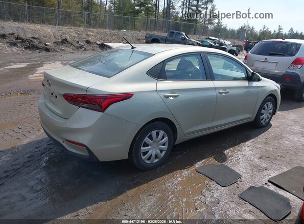 3KPC24A31KE050892 2019 HYUNDAI ACCENT Бежевый Задняя правая четверть