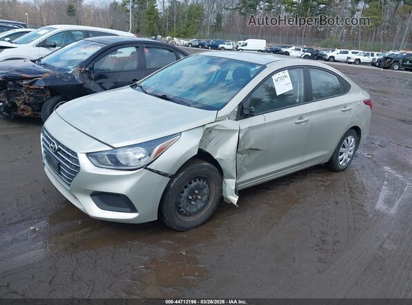 3KPC24A31KE050892 2019 HYUNDAI ACCENT Бежевый Передняя левая четверть