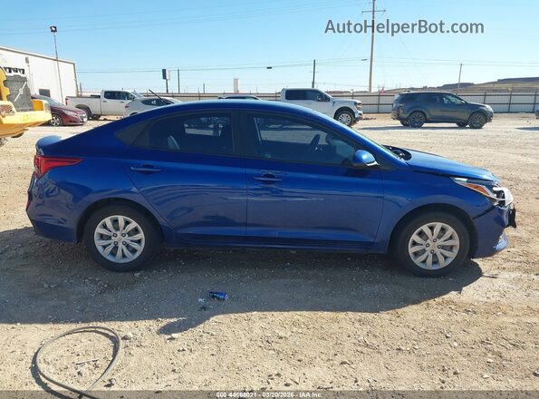 3KPC24A31KE057504 2019 HYUNDAI ACCENT Синий Вид задней части салона