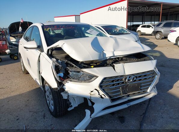 3KPC24A31KE068065 2019 HYUNDAI ACCENT Белый Передняя правая четверть