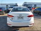 2019 Hyundai Accent Se Белый vin: 3KPC24A31KE068065