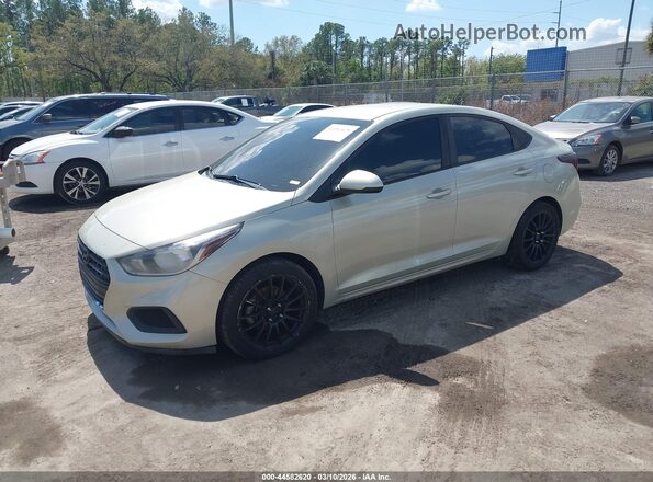 3KPC24A33KE048464 2019 HYUNDAI ACCENT Зеленый Передняя левая четверть