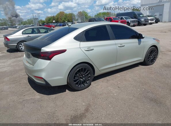 3KPC24A33KE048464 2019 HYUNDAI ACCENT Зеленый Задняя правая четверть
