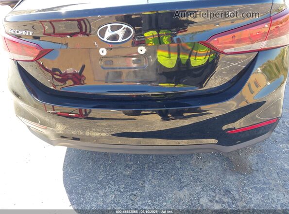 3KPC24A34KE039899 2019 HYUNDAI ACCENT Black წინა ხედი