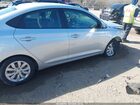 2021 Hyundai Accent Se Серебряный vin: 3KPC24A60ME147224