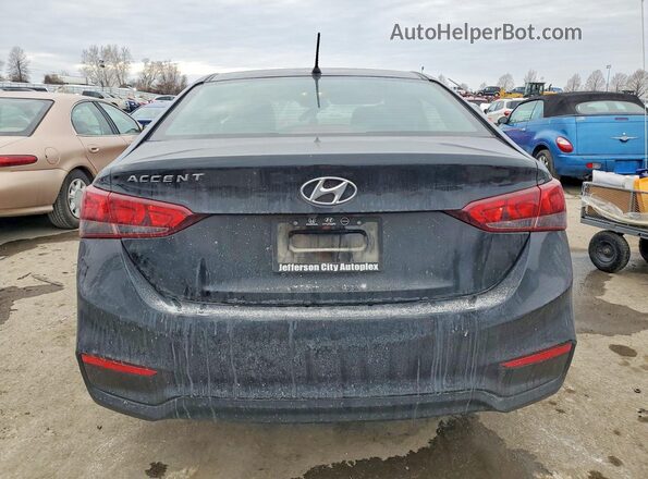 3KPC24A60ME148731 2021 HYUNDAI ACCENT Black Vista trasera