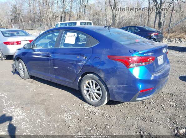 3KPC24A62LE107399 2020 HYUNDAI ACCENT Синий Задняя левая четверть