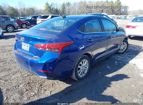 3KPC24A62LE107399 2020 HYUNDAI ACCENT Синий Задняя правая четверть