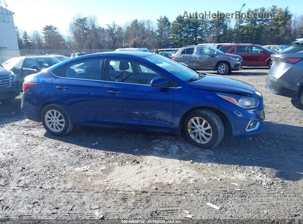 3KPC24A62LE107399 2020 HYUNDAI ACCENT Синий Вид задней части салона