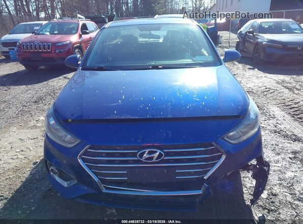 3KPC24A62LE107399 2020 HYUNDAI ACCENT Синий Вид щитка приборов