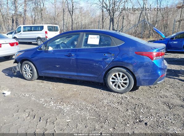 3KPC24A62LE107399 2020 HYUNDAI ACCENT Синий Панорамный вид салона 360°