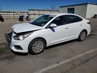 2021 Hyundai Accent Se Белый vin: 3KPC24A62ME134619