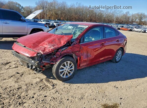 3KPC24A63ME145239 2021 HYUNDAI ACCENT Красный Передняя левая четверть