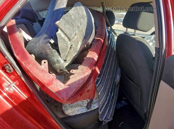 3KPC24A63ME145239 2021 HYUNDAI ACCENT Красный Вид задних сидений