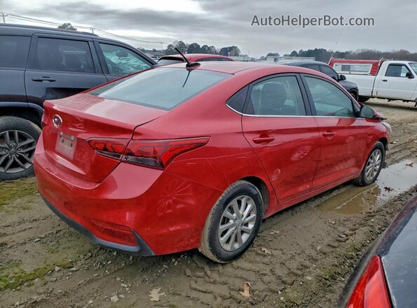 3KPC24A63ME145239 2021 HYUNDAI ACCENT Красный Задняя правая четверть