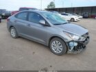 2022 Hyundai Accent Se Gray vin: 3KPC24A63NE164357