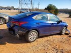 2020 Hyundai Accent Se Синий vin: 3KPC24A64LE095403