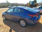 2020 Hyundai Accent Se Синий vin: 3KPC24A64LE095403