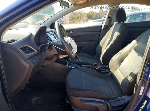 3KPC24A64LE095403 2020 HYUNDAI ACCENT Синий Вид салона спереди