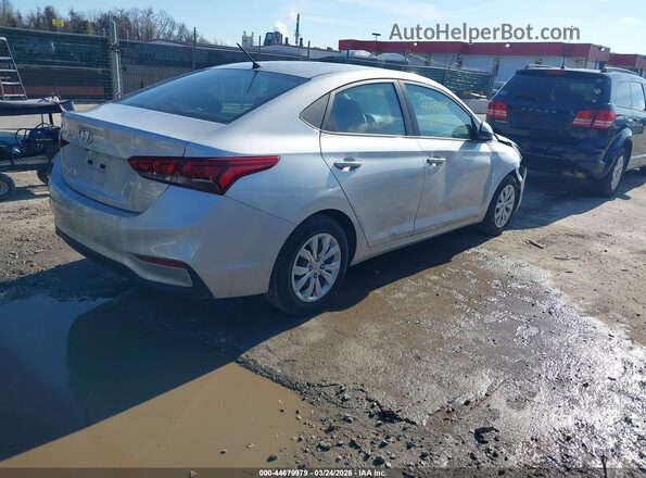 3KPC24A64ME143175 2021 HYUNDAI ACCENT Серебряный Задняя правая четверть