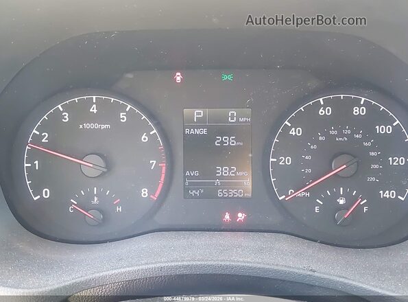 3KPC24A64ME143175 2021 HYUNDAI ACCENT Серебряный Вид задних сидений