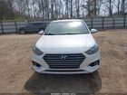2022 Hyundai Accent Sel Белый vin: 3KPC24A64NE176680