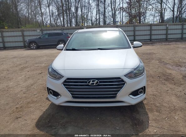 3KPC24A64NE176680 2022 HYUNDAI ACCENT Белый Вид щитка приборов