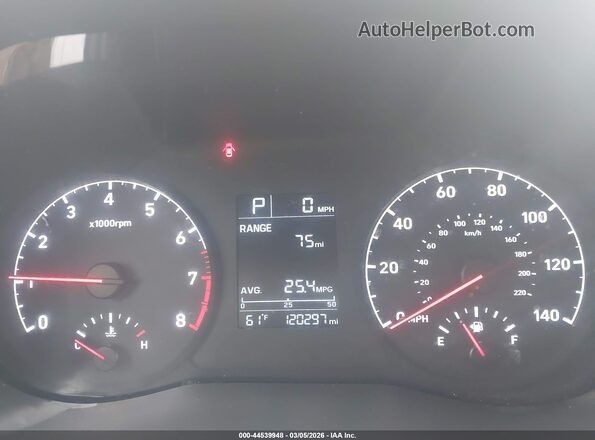 3KPC24A65LE110121 2020 HYUNDAI ACCENT Серый Вид задних сидений
