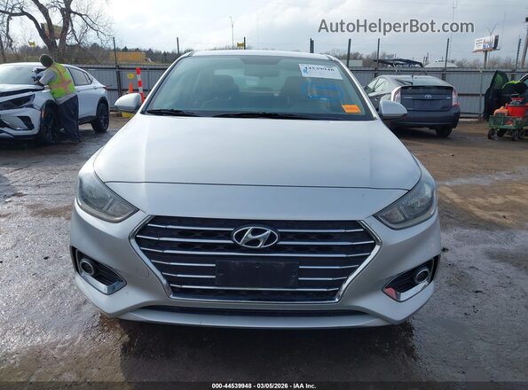 3KPC24A65LE110121 2020 HYUNDAI ACCENT Серый Вид задней части салона