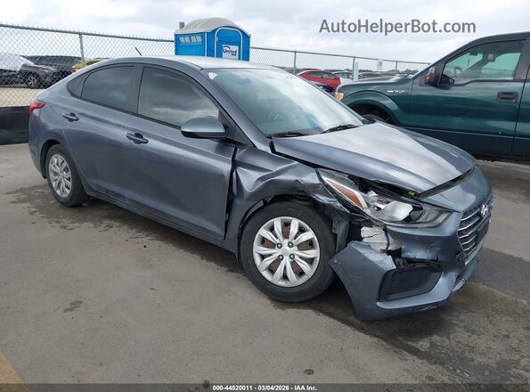 3KPC24A65LE120678 2020 HYUNDAI ACCENT Light Blue Przód prawy
