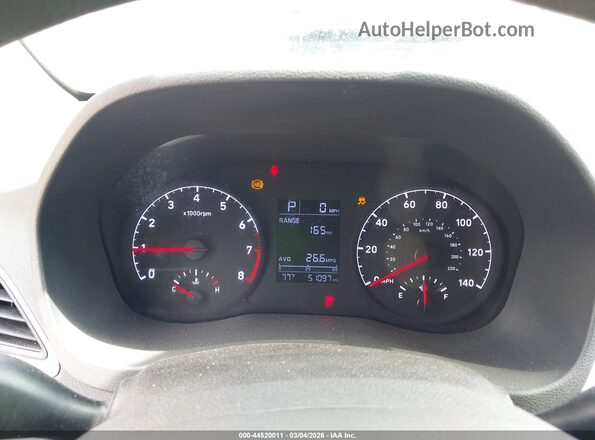 3KPC24A65LE120678 2020 HYUNDAI ACCENT Light Blue Widok tylnych siedzeń