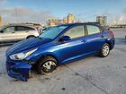 2021 Hyundai Accent Se Blue vin: 3KPC24A65ME136753