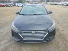 2020 Hyundai Accent Se Черный vin: 3KPC24A66LE109673