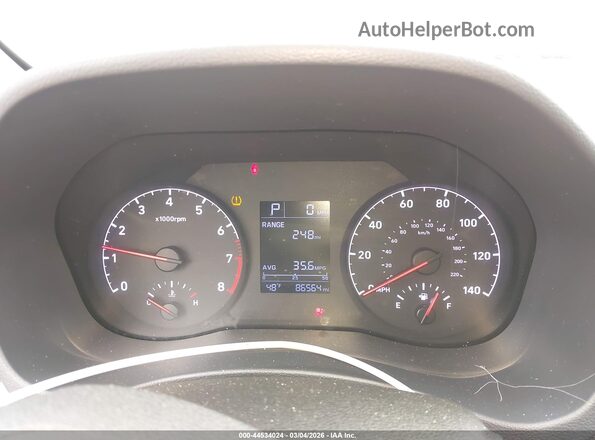 3KPC24A67LE120830 2020 HYUNDAI ACCENT Gray უკანა სავარძლების ხედი
