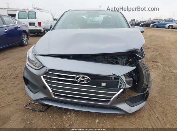 3KPC24A67LE120830 2020 HYUNDAI ACCENT Gray ხელსაწყოთა პანელის ხედი