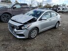 2021 Hyundai Accent Silver vin: 3KPC24A67ME129822