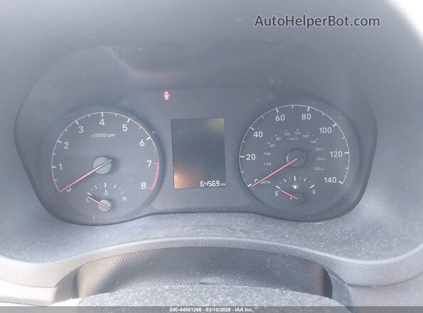 3KPC24A67ME137273 2021 HYUNDAI ACCENT Синий Вид задних сидений