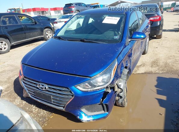 3KPC24A67ME137273 2021 HYUNDAI ACCENT Синий Вид щитка приборов