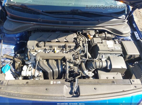 3KPC24A67ME137273 2021 HYUNDAI ACCENT Синий Вид сзади
