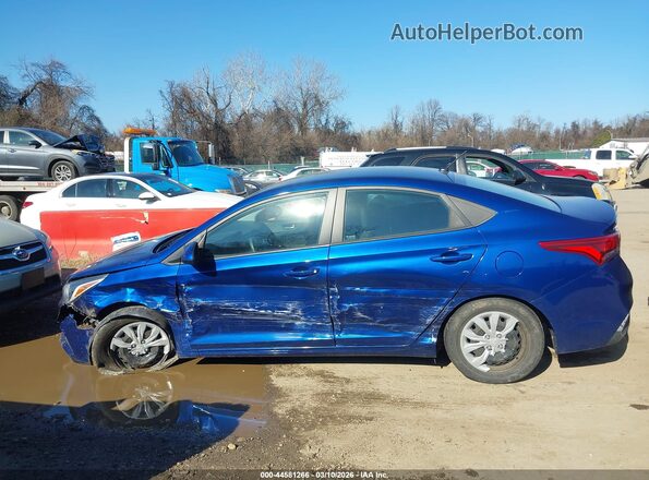 3KPC24A67ME137273 2021 HYUNDAI ACCENT Синий Панорамный вид салона 360°