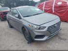 2022 Hyundai Accent Se Silver vin: 3KPC24A67NE162014