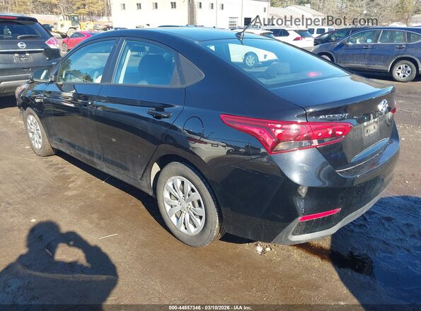 3KPC24A68ME135497 2021 HYUNDAI ACCENT Черный Задняя левая четверть