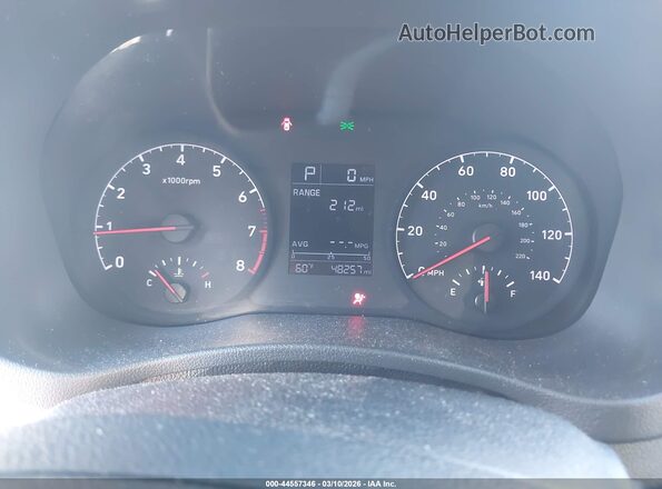 3KPC24A68ME135497 2021 HYUNDAI ACCENT Черный Вид задних сидений