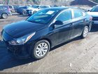 2021 Hyundai Accent Se Черный vin: 3KPC24A68ME135497