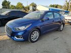 2021 Hyundai Accent Se Blue vin: 3KPC24A68ME142787
